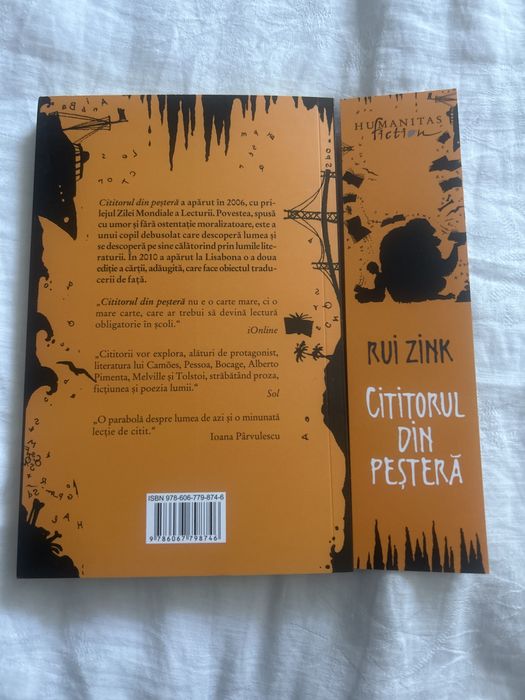 Carte: Cititorul din Pestera de Rui Zink