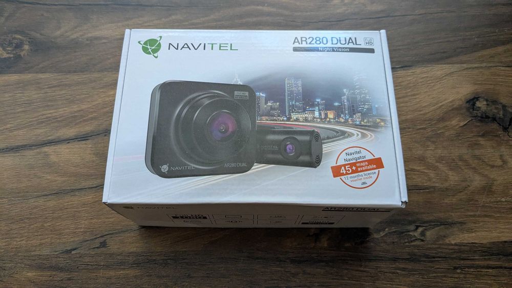 Camera Auto fata/spate FullHD cu Night Vision - Navitel AR280 DUAL