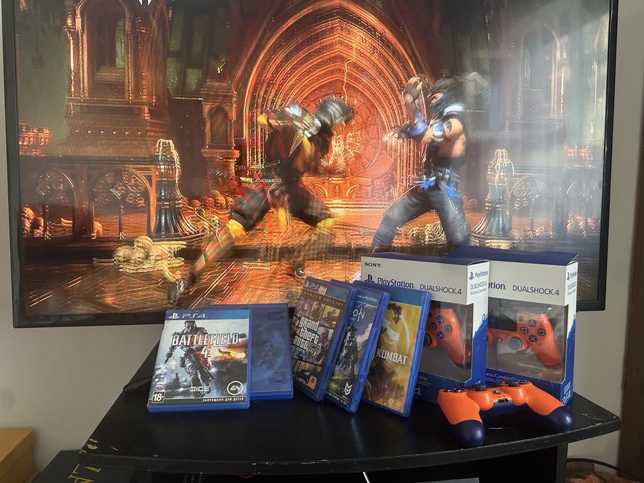 PS4 весь комплект