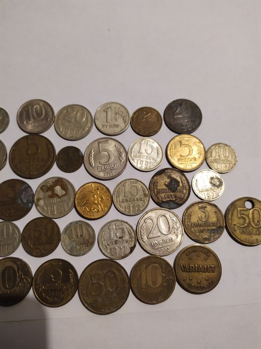 Продам советские монеты.