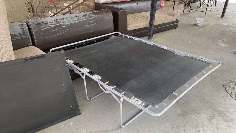 Диван угловой темный коричневый