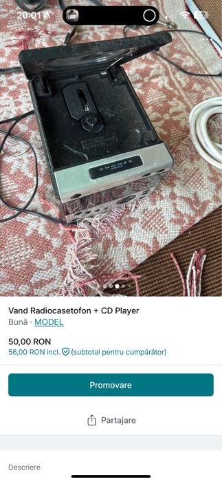 Vand CD Player cu Radio
