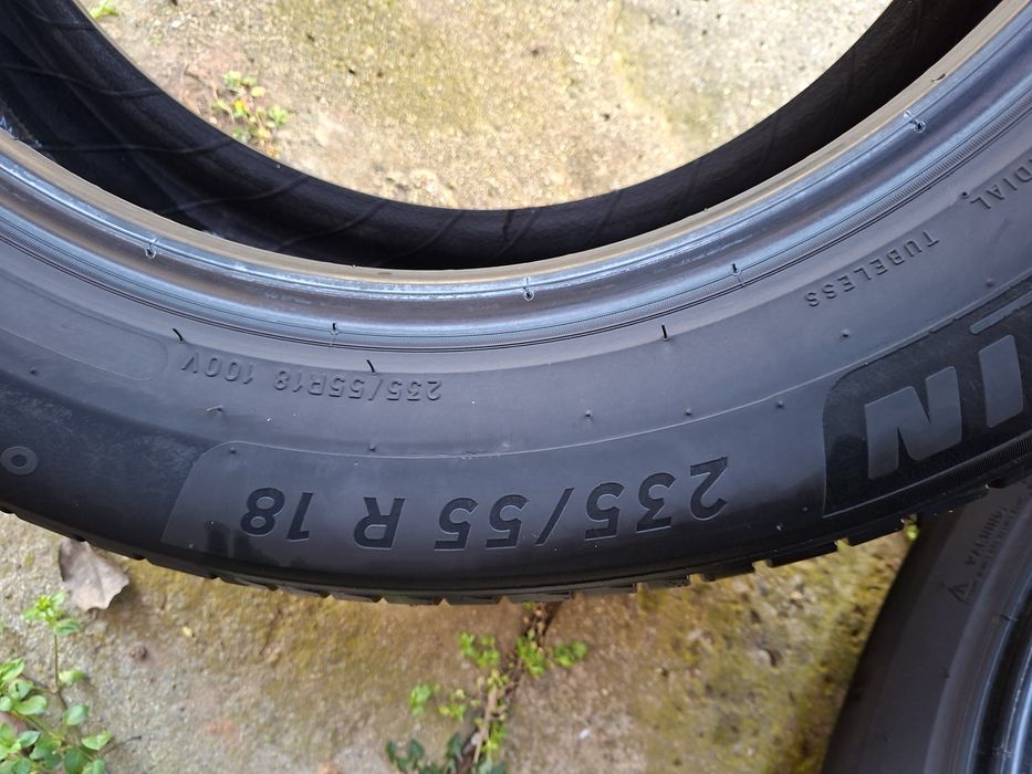 4бр 235/55/18 мишелин много запазени малко карани 2023г