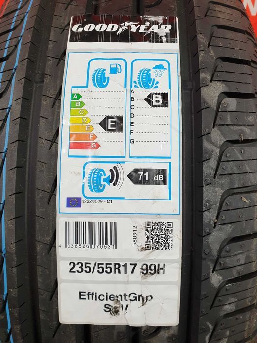 1 anvelopa m+s - 235/55/17 - goodyear - noua - dot 3320 !