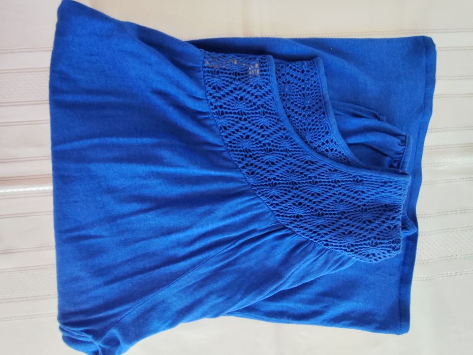 Bluză  cu dantela-XL