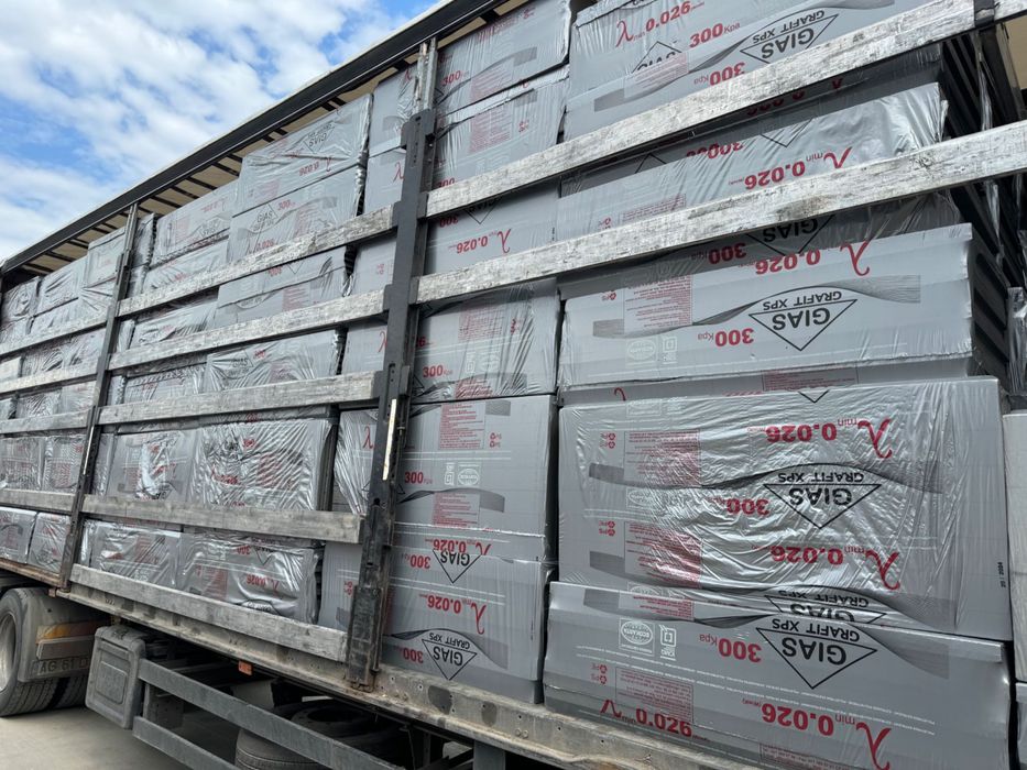 Polistiren extrudat grafitat gias xps - calitatea 1 si 2 - super pret!