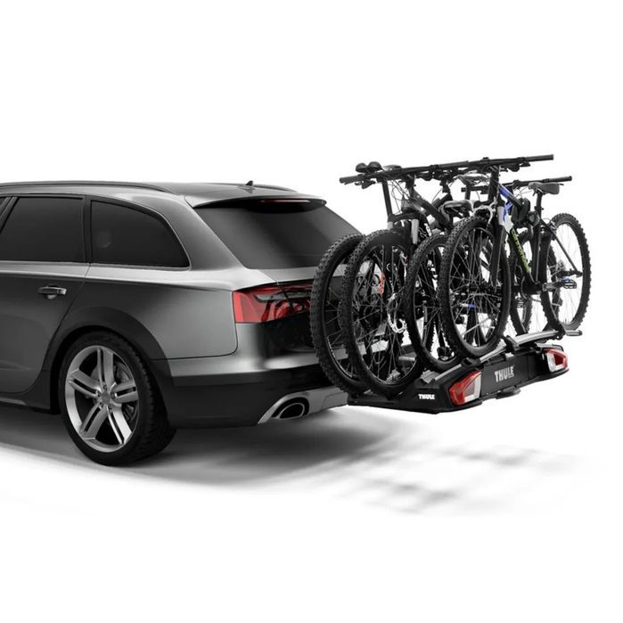 Suport biciclete Thule VeloCompact 926 cu prindere pe carligul de remorcare + adaptorul Thule 9261, pentru 3 sau 4 biciclete,Nou_cu Factura & Garantie