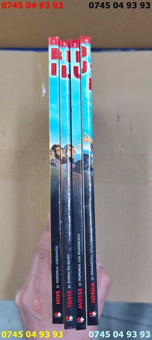 carte carti biblia ilustrata pentru copii vol 1 2 3 4 pret pe toate