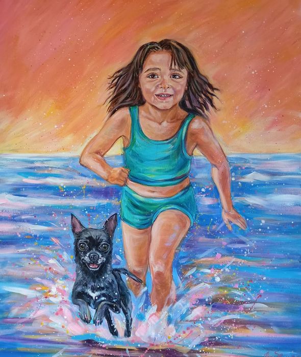 Портрет по поръчка 60евро