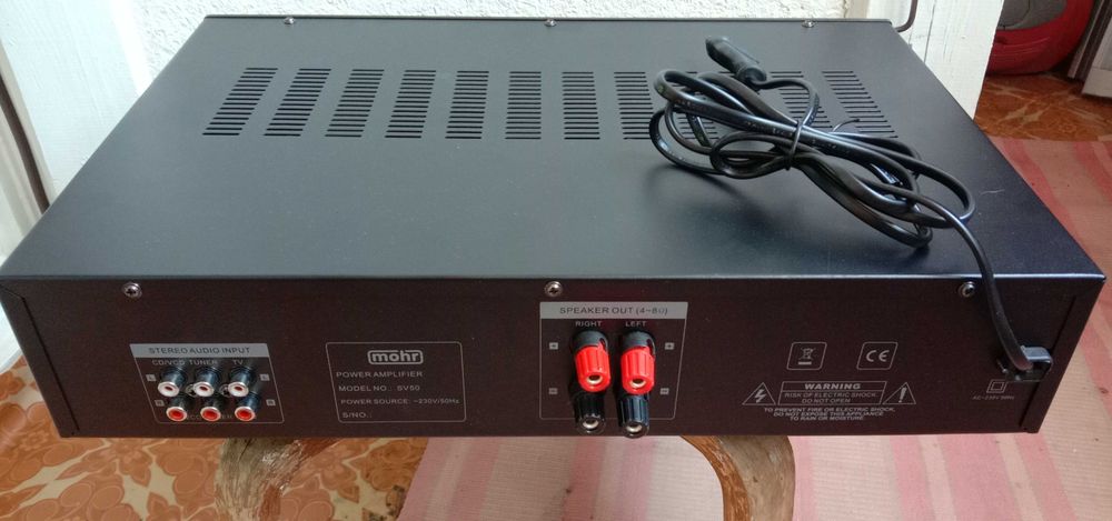 Продам усилитель:  Mohr v-50