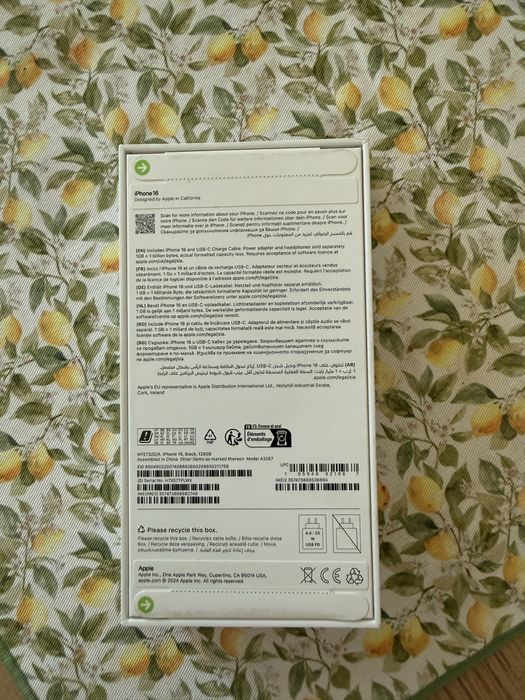 iphone 16, 128gb, nou sigilat