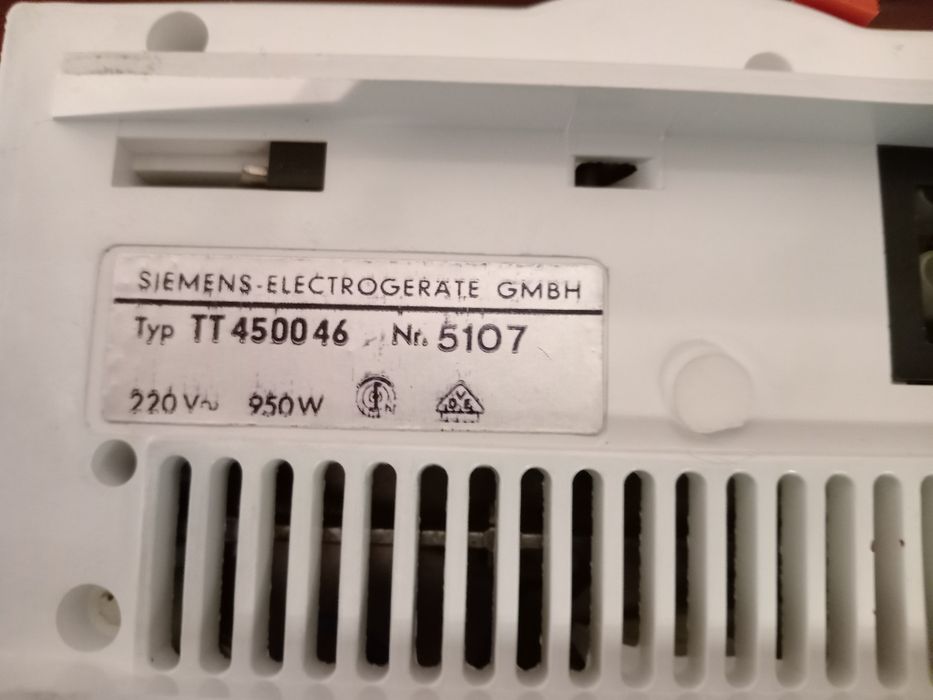 Vintage, prăjitor de pâine Siemens