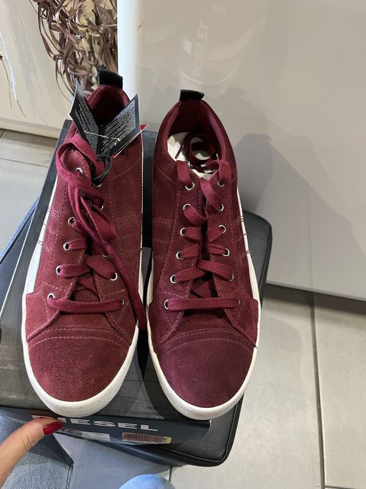 Велурени кецове Diesel