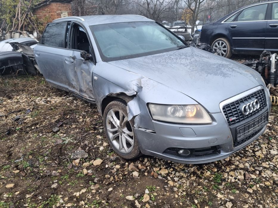 Предна броня S line за Ауди А6 Ц6 4Ф 2005-2009г