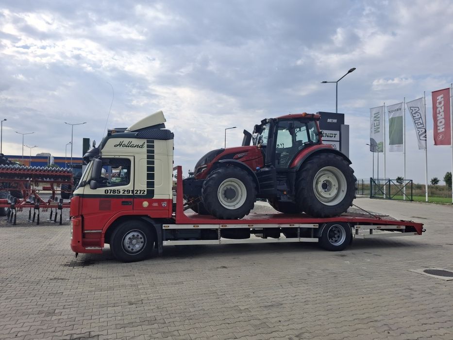 Tractari auto Rosiori de Vede si Judetul Teleorman Transport camioane Utilaje Class John deere New Holland Valtra Same JCB cat