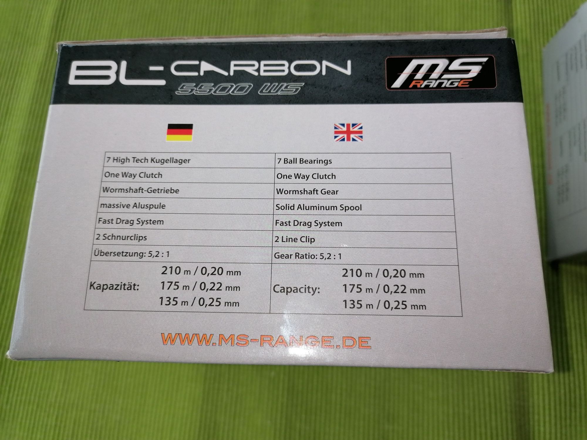 MS Range BL-Carbon 5500 WS