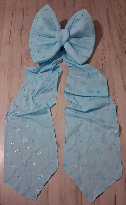 Funda mare bleu cu paiete!