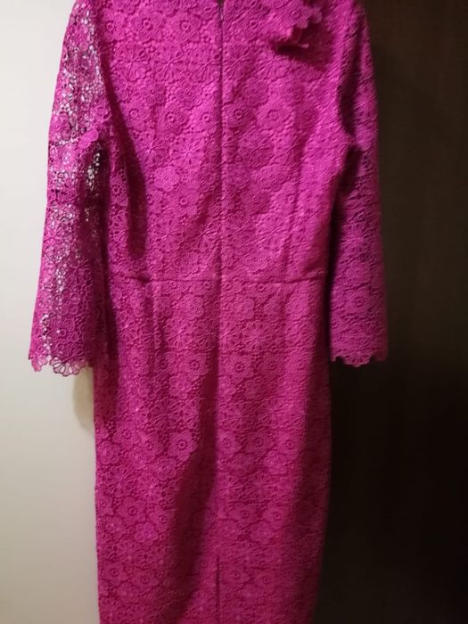 Rochie Silk Love and Lace roz midi