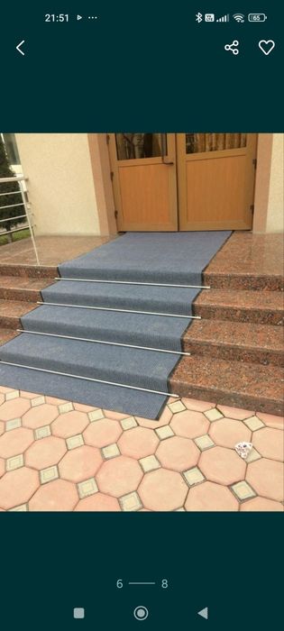 Резиновые дарожки