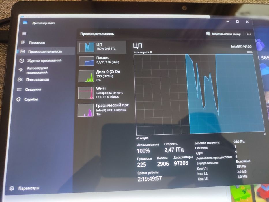 Планшет на Windows 11