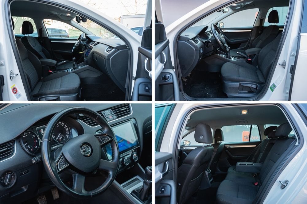 Skoda Octavia-2014-navigatie mare-scaune incalzite - senzori parcare - jante aliaj -proiectoare ceata - auto recent adus in tara - revizie efectuata