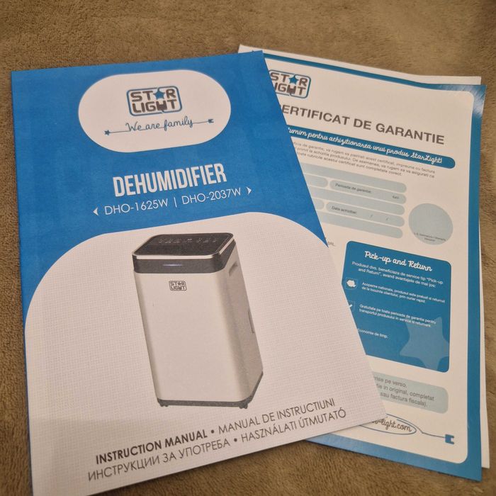 Влагоабсорбатор DHO-1625W STAR LIGHT