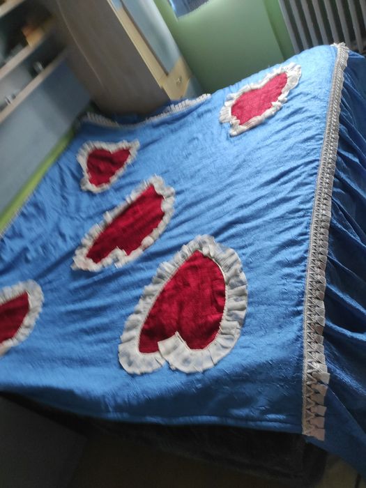 Învelitoare pat de dimensiuni mari, 2,65 cm/2,35 cm.