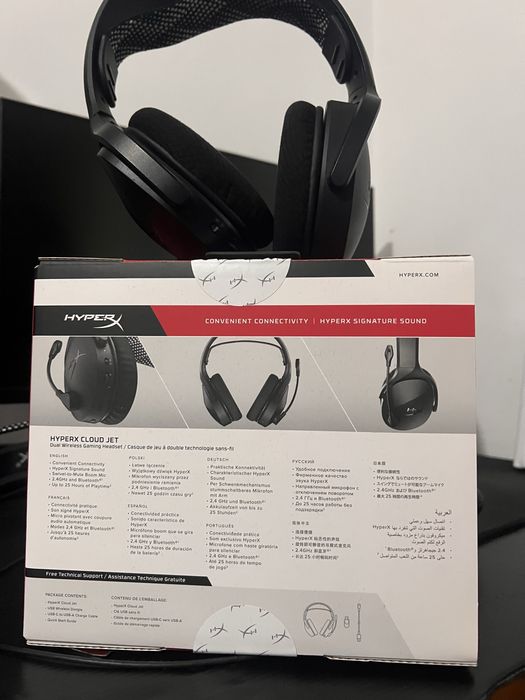 HyperX cloud jet casti gaming
