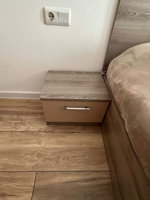 Комплект Спалня + Скрин + Гардероб + Нощни Шкафчета