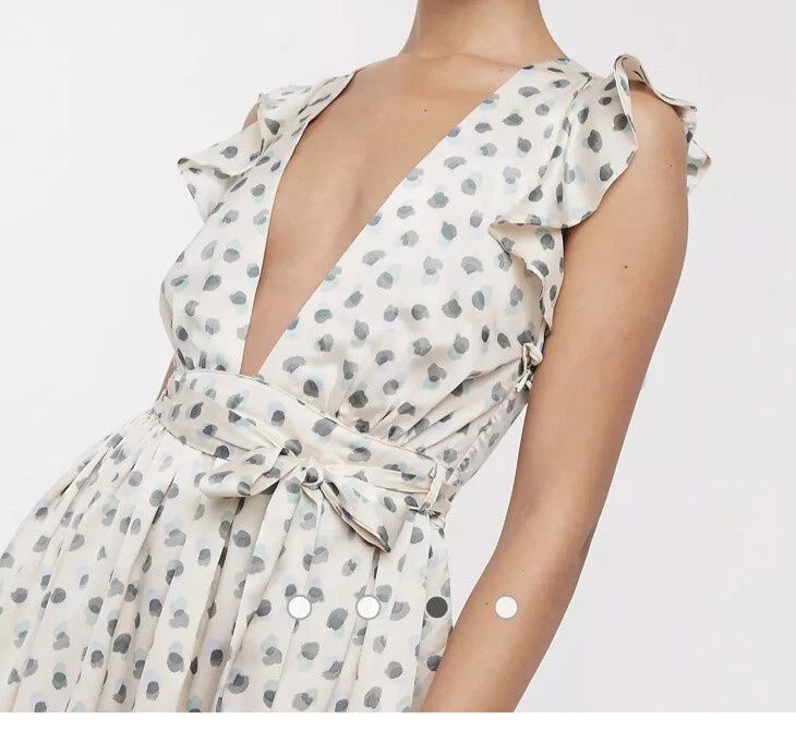 Дамска сатенена рокля