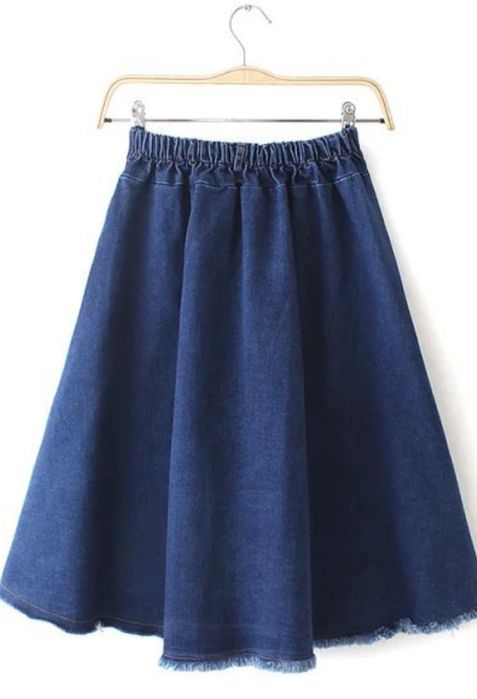 Джинсовая юбка