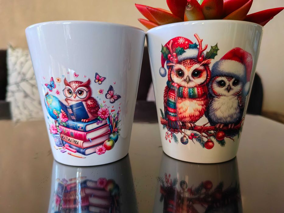 Подръчни саксии, изработка на персонализирани подаръци