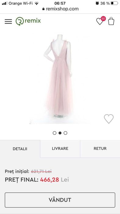 Rochie pentru stare civila sau alt eveniment