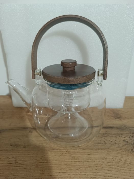 Заварочный чайник, боросиликатное стекло, 800 мл.