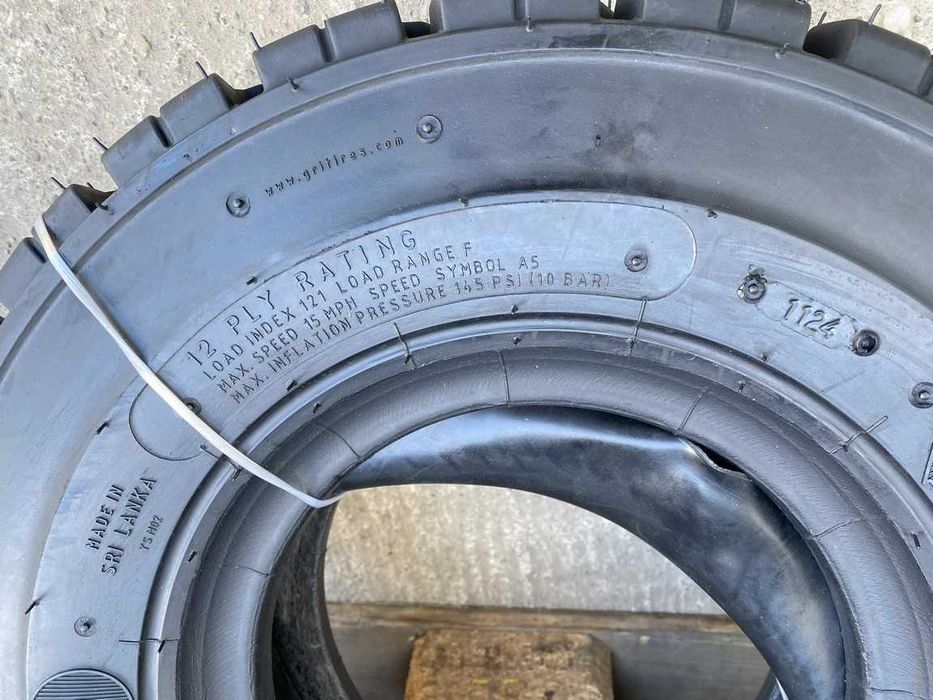 6.00-9 cu 12 pliuri pentru stivuitor marca GRI anvelope noi