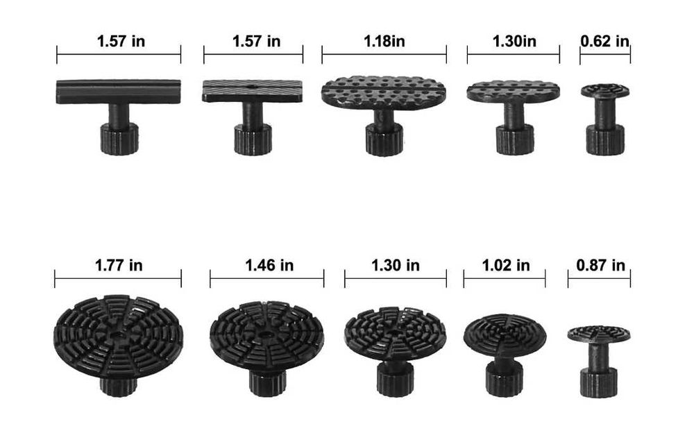 VEVOR PDR Комплект за изправяне на вдлъбнатини без кит и боя - 69 част