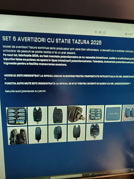 Set avertizori 6+1 Tazura 2025