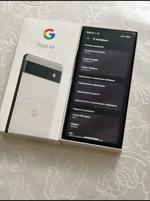 Google Pixel 6a.
