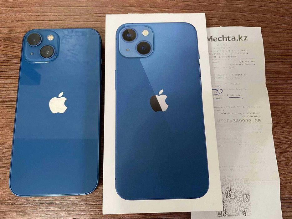 Смартфон Apple iPhone 13 Blue 128Gb