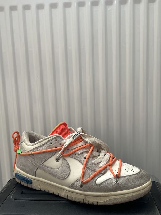 Vand urgent dunk low off white