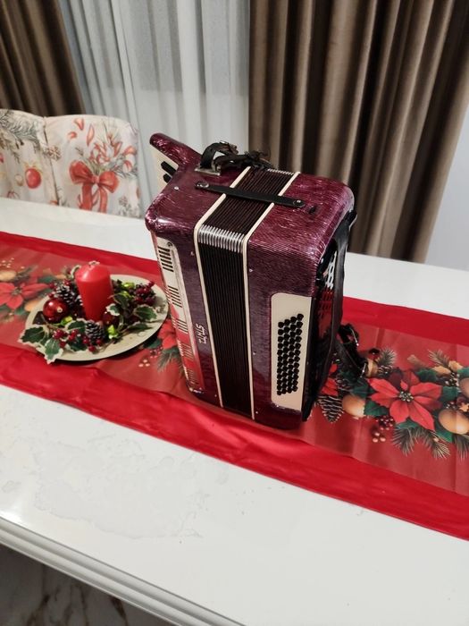 Vând acordeon Timiș 48 basi
