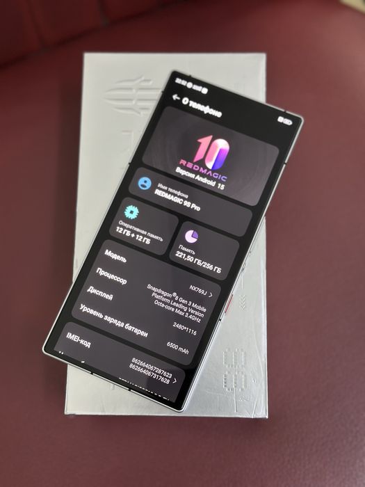 REDMAGIC 9S Pro 12Гб+12ГБ,256Гб
