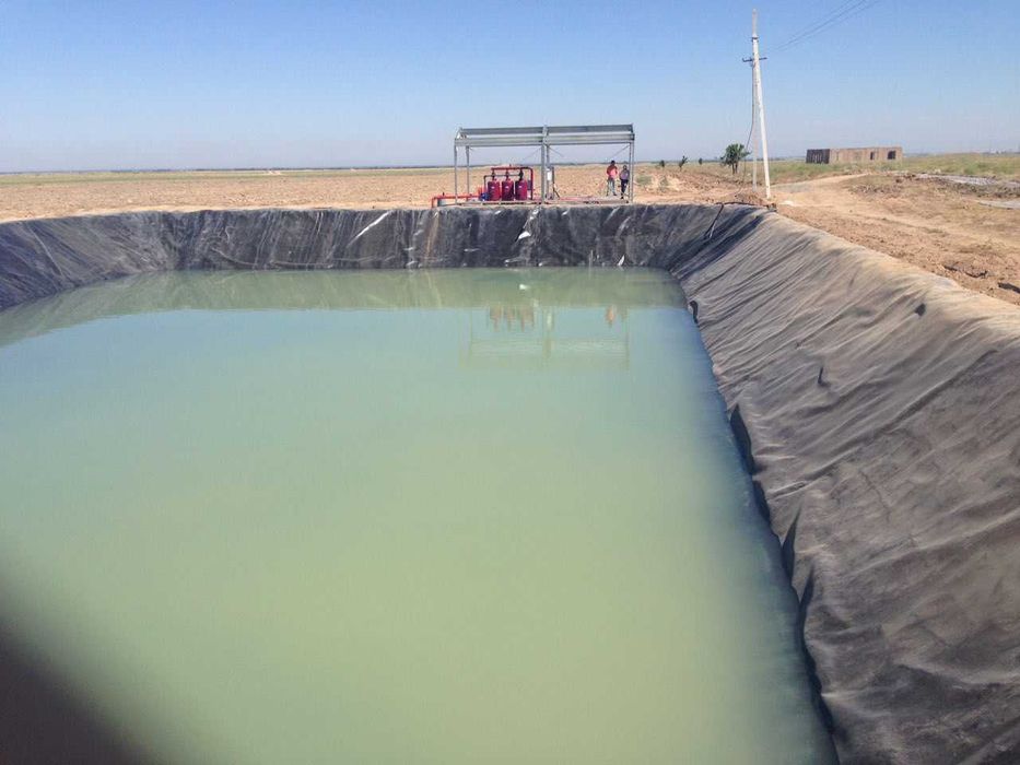 Геомембрана, Геотекстиль HDPE для резевуаров