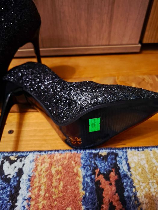 Комплект официални чанта и обувки