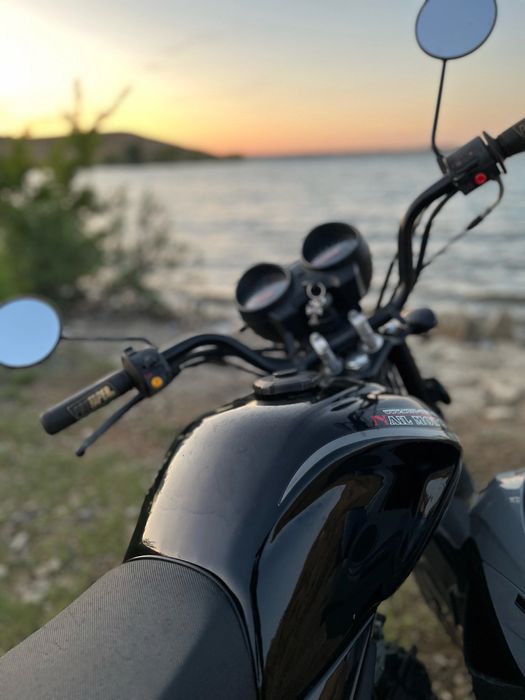 Альфа 110 Nail Moto Black