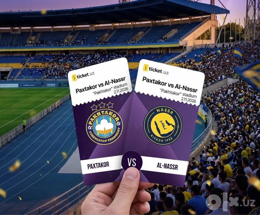 Paxtakor al nasr bilet bor