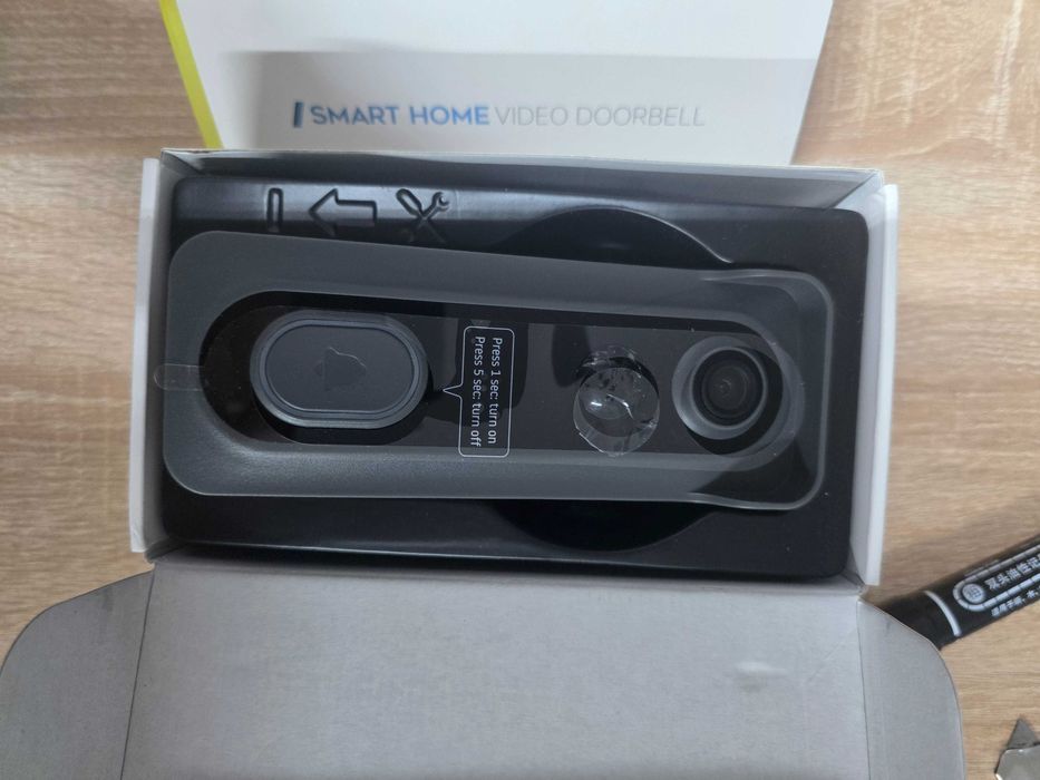 Video Interfon Smart cu Camera video si sonerie pentru usa