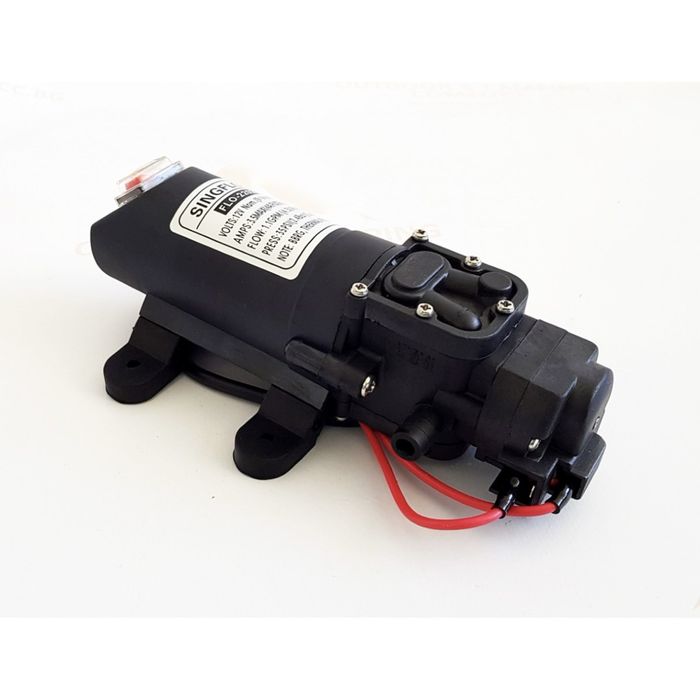 Хидрофорна водна помпа SingFlo 12V, за каравана, кемпер 4L/min 2.4 Bar
