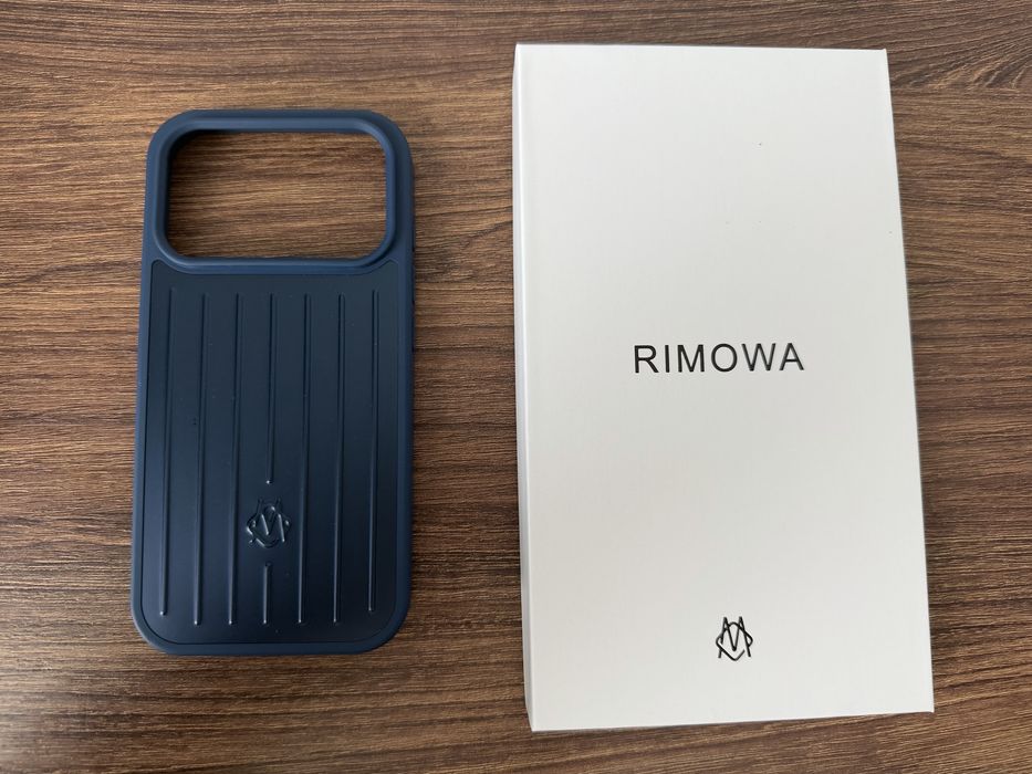 Rimowa iPhone 17 Pro Case Husa Deep Blue Albastru