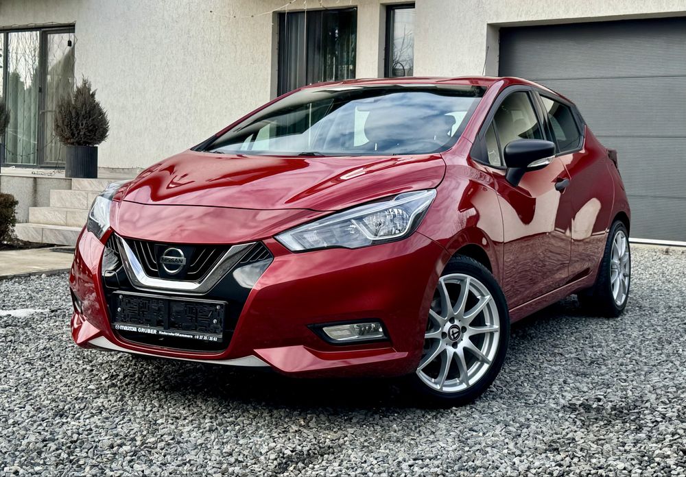 Nissan Micra 1,5 diesel,90ps,an 2017,98000mii km reali,Carte service